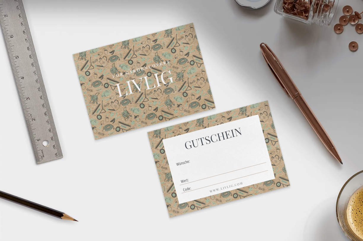 LIVLIG Gutschein - ,,For Gardenlovers"