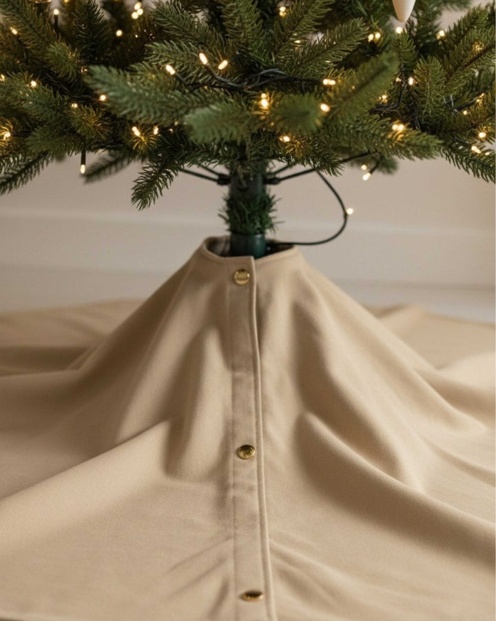 LIVLIG, Weihnachtsbaumdecke, weihnachtsbaumdecke, Beige - Salbei