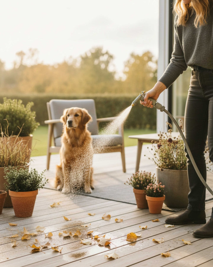 LIVLIG, Gartenspritze Set Kunststoff, Gartenschlauchzubehör & - ventile, Gentle Greige