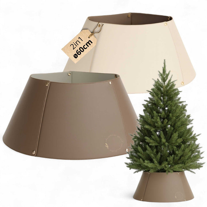 LIVLIG, Baumkragen 2in1, Baumkragen, Beige - Braun