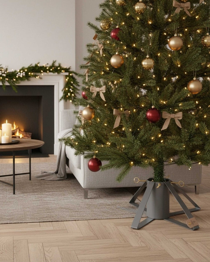 LIVLIG, Weihnachtsbaumständer Innen & Außen, , Graubeige