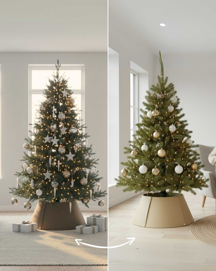 LIVLIG, Baumkragen 2in1, Baumkragen, Beige - Braun