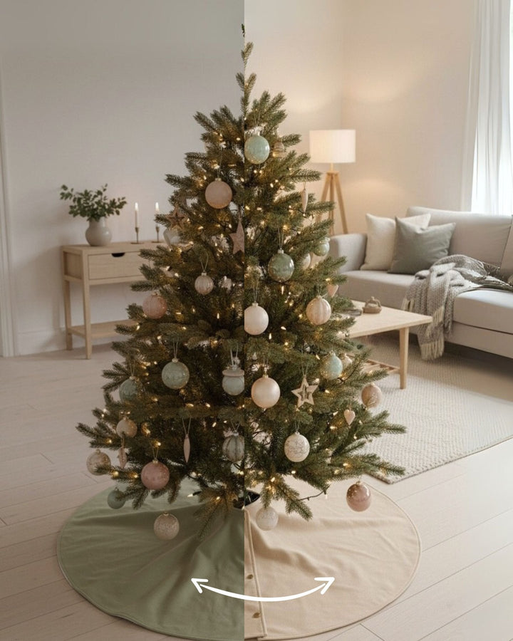 LIVLIG, Weihnachtsbaumdecke, weihnachtsbaumdecke, Beige - Braun