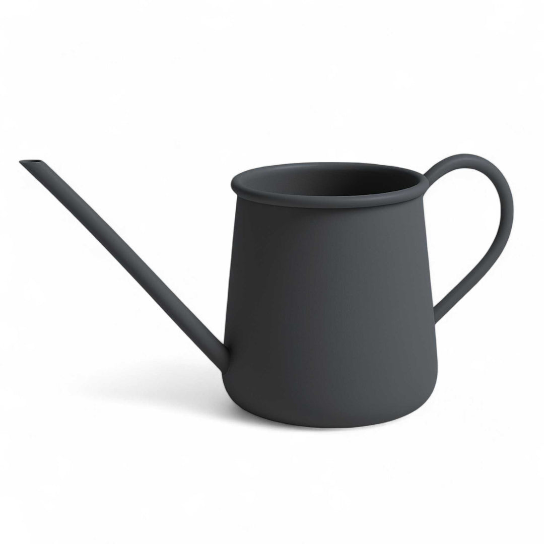 LIVLIG, Metall Gießkanne 1L, , Anthrazit