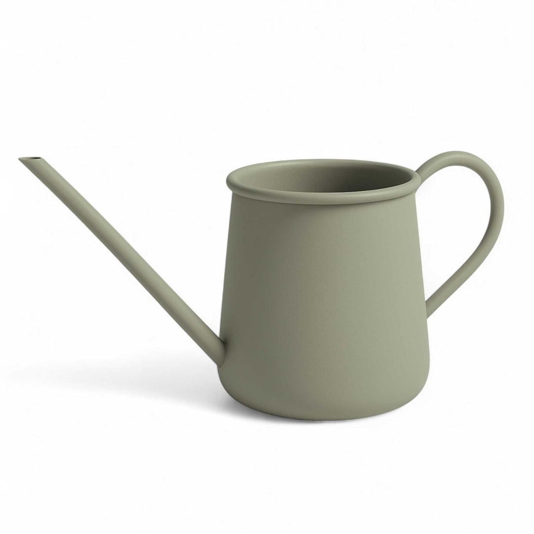 LIVLIG, Metall Gießkanne 1L, , Moosgrau