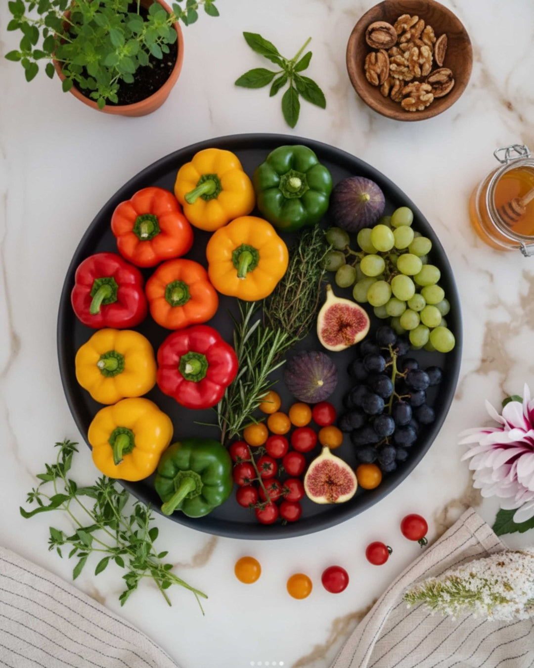 LIVLIG, Deko Tablett 3er Set, Tabletts, Greige