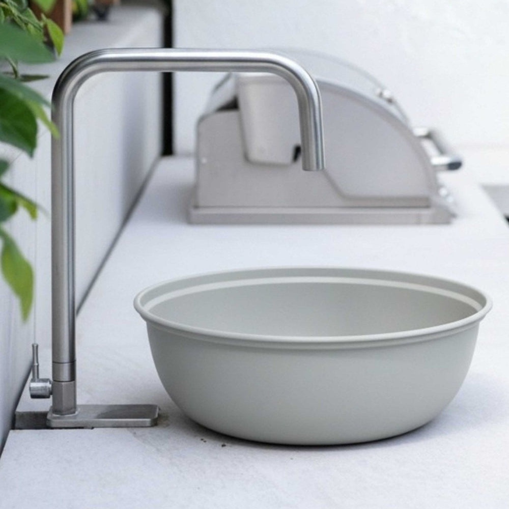 LIVLIG, Outdoorküchen Set, Wasserhahn, Gentle Greige