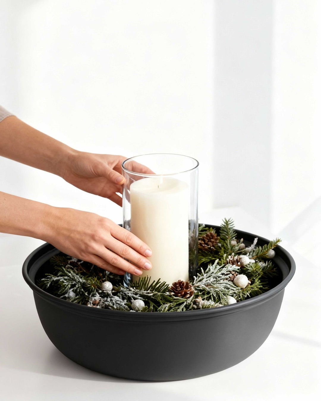 LIVLIG, Pflanzschale I Waschschüssel, , Greige