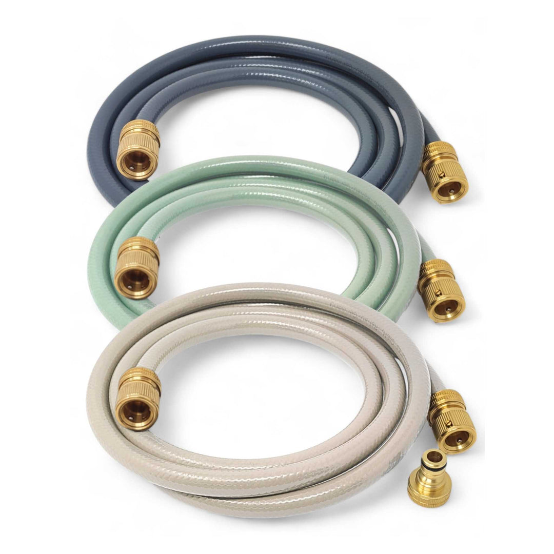 TUBO DA GIARDINO Tubo Di Collegamento Rapido Filo Ottone Accoppiatore EUR 10,55 - IT - Foto 8