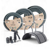 Garden Hose Set with Wall Mount Authentic Anthracite