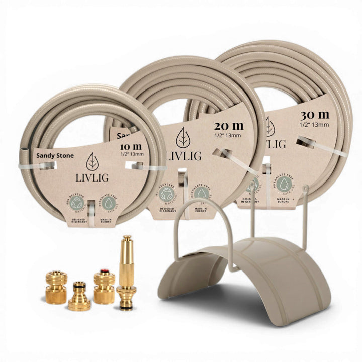 Gartenschlauch Set Sandy Stone