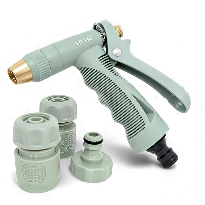 LIVLIG, Gartenspritze Set Kunststoff, Gartenschlauchzubehör & - ventile, Homefarming Green