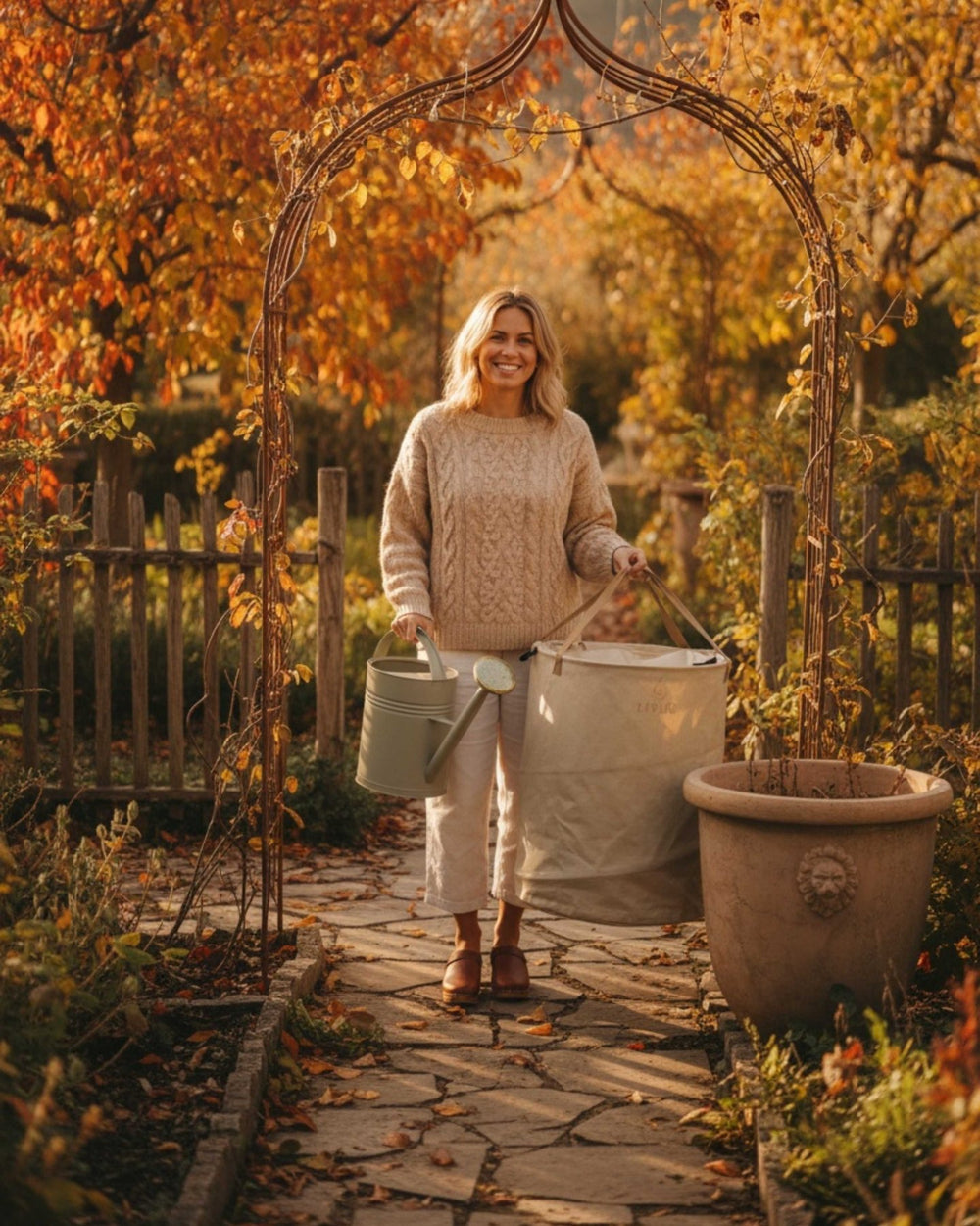 LIVLIG, Gartensack Pop Up 2er Set, gartensack, Beige