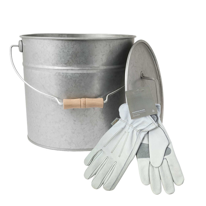 LIVLIG, Eimer - Set, , Silber