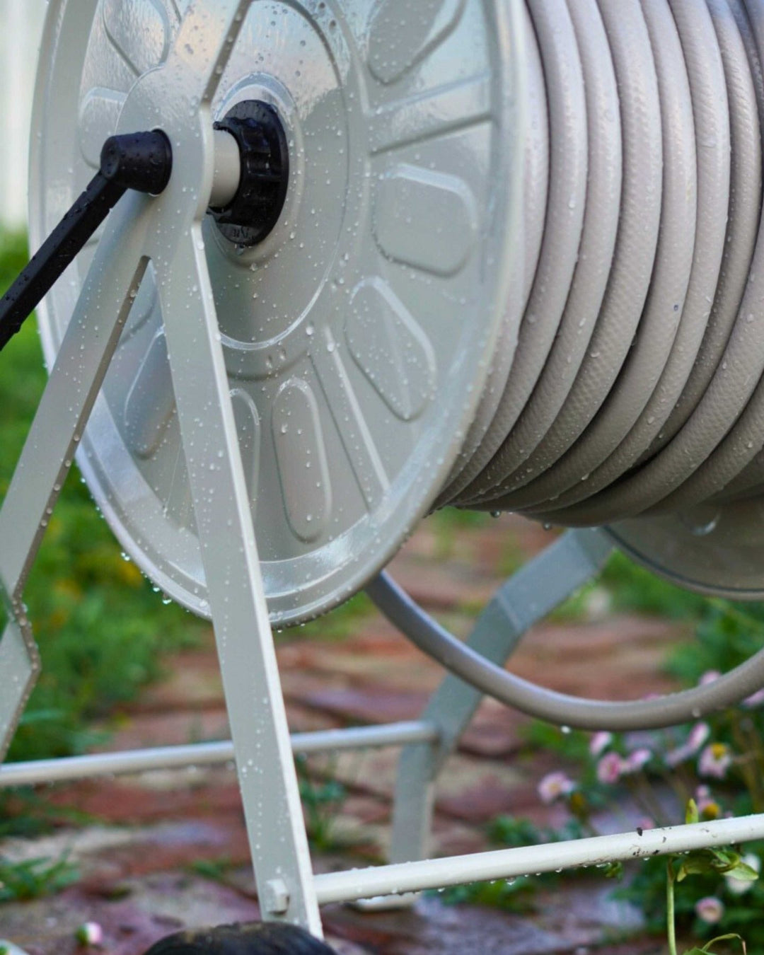 LIVLIG, Schlauchwagen Metall, Schlauchwagen, Gentle Greige