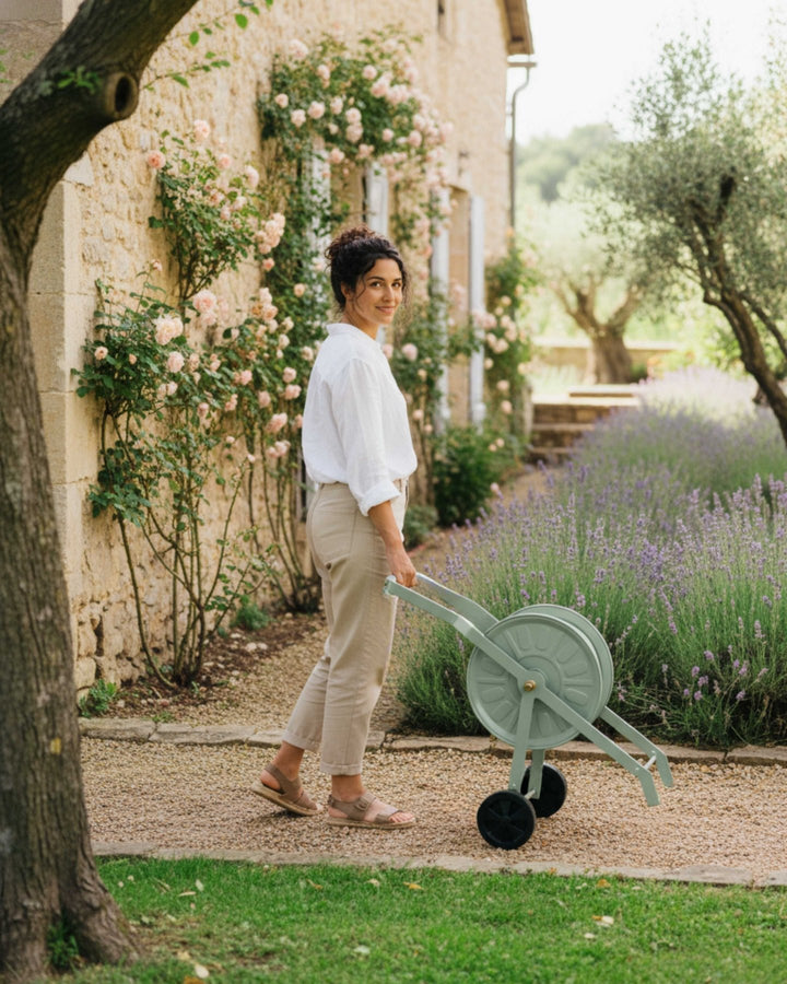 LIVLIG, Schlauchwagen Metall, Schlauchwagen, Gentle Greige