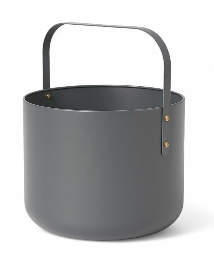 LIVLIG, Design Kaminholzkorb, , Grau