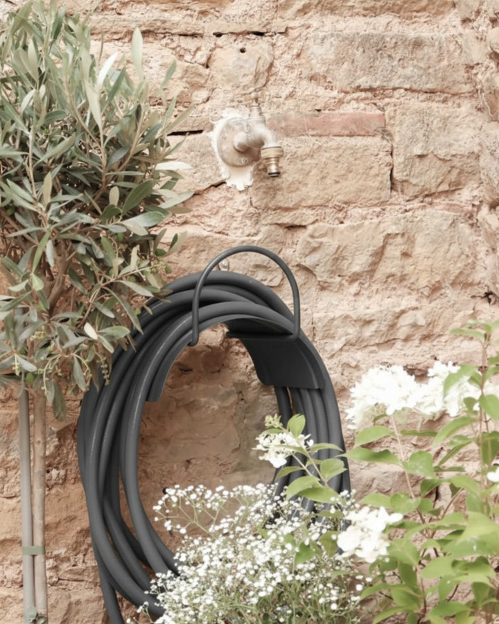 LIVLIG, Gartenschlauch Authentic Anthracite im Set, Gartenschläuche, 10 Meter