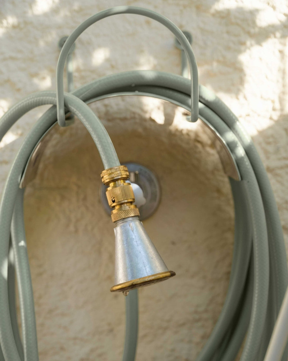 LIVLIG, Gartenschlauch Wandhalterung, Gartenschlauchhalterungen, Gentle Greige