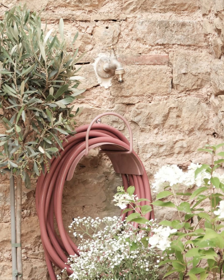 LIVLIG, Gartenschlauch Wandhalterung, Gartenschlauchhalterungen, Gentle Greige