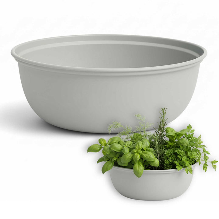 LIVLIG, Pflanzschale I Waschschüssel, , Greige