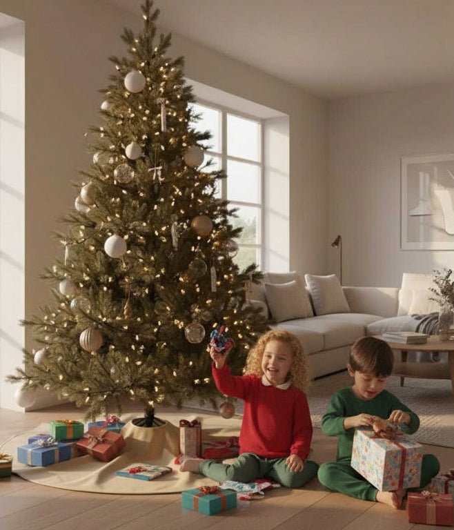 LIVLIG, Weihnachtsbaumdecke, weihnachtsbaumdecke, Beige - Braun