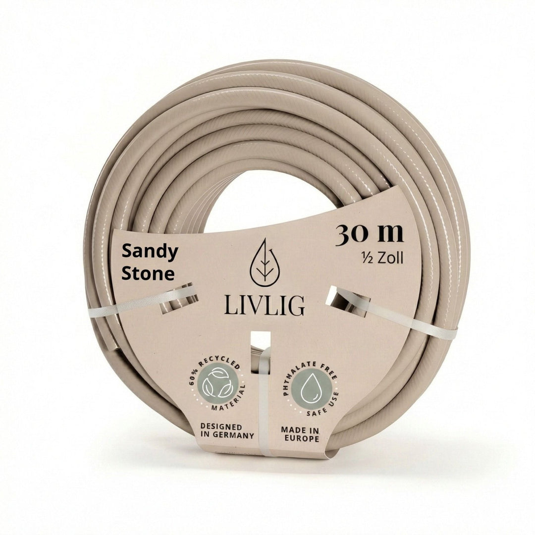 Design Gartenschlauch Sandy Stone, Gartenschläuche, 10 m,LIVLIG
