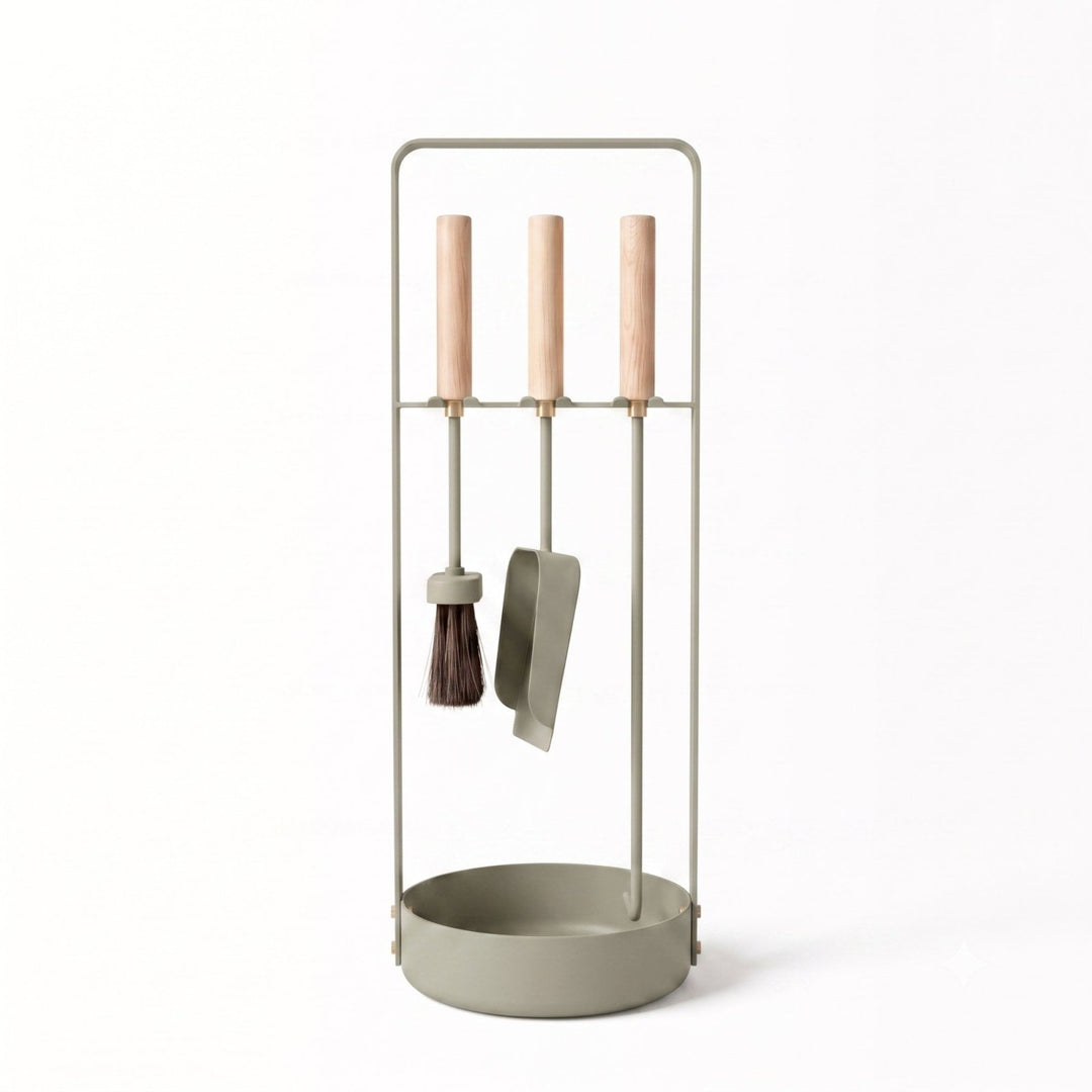Design Kaminbesteck, Kaminbesteck, Salbei,LIVLIG