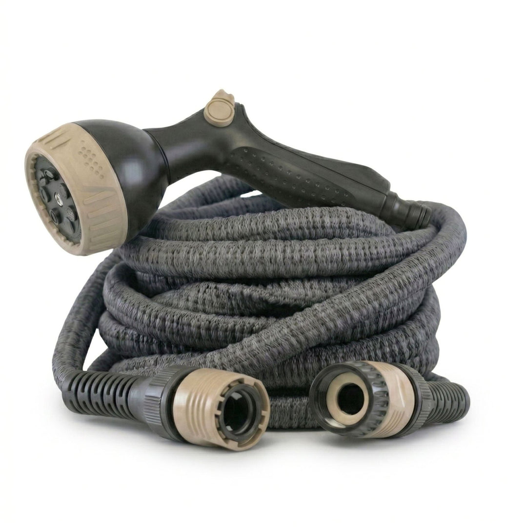 Flexibler Gartenschlauch Grau Made in Italy