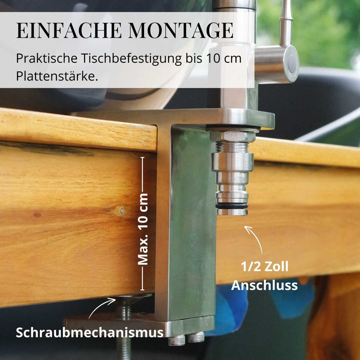 Flexibler Outdoor Wasserhahn, Wasserhahn, ,LIVLIG