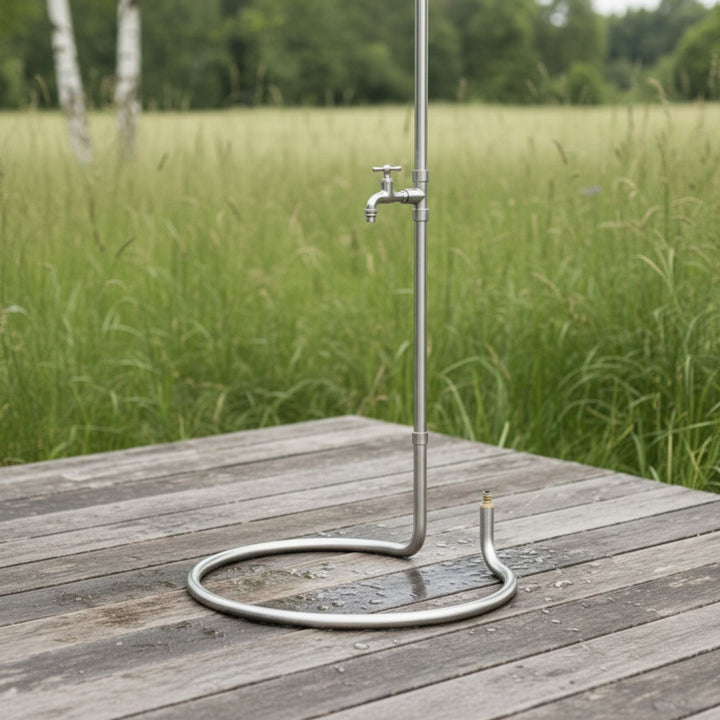 Gartendusche Edelstahl, Gartendusche, ,LIVLIG