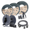 Garden Hose Set with Reel Authentic Anthracite