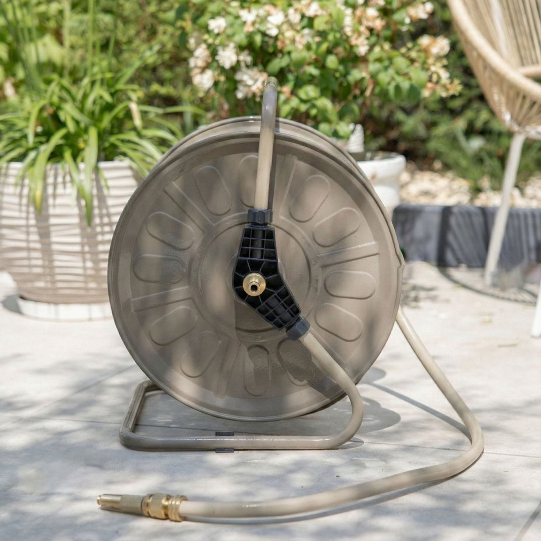 Gartenschlauch Set mit Trommel Sandy Stone, , 20 m,LIVLIG