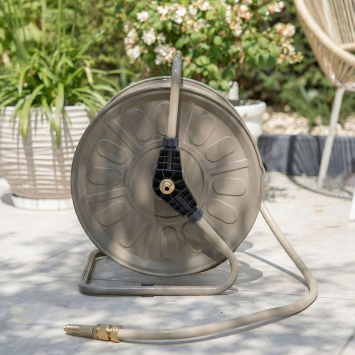 Gartenschlauch Set mit Trommel Sandy Stone, , 20 m,LIVLIG