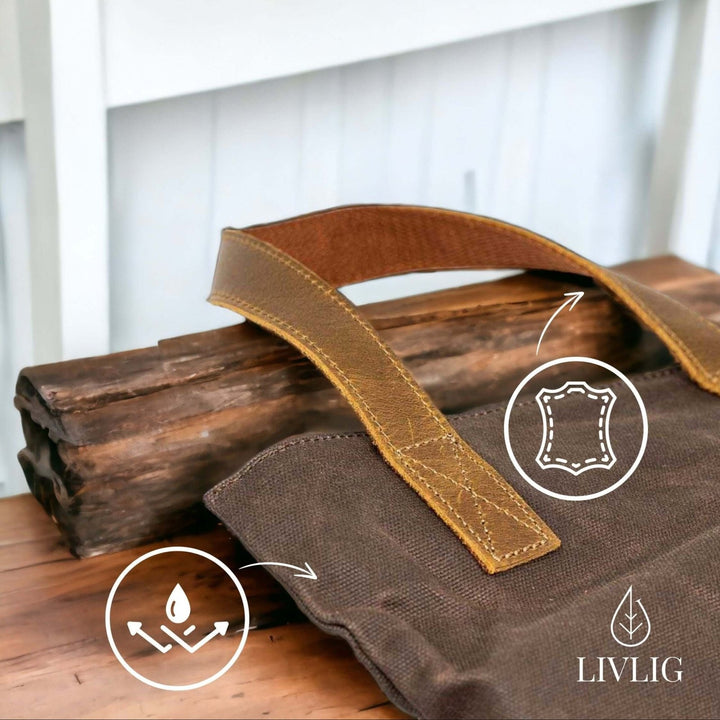 LIVLIG Kniekisen - Braun mit Funktionen 
