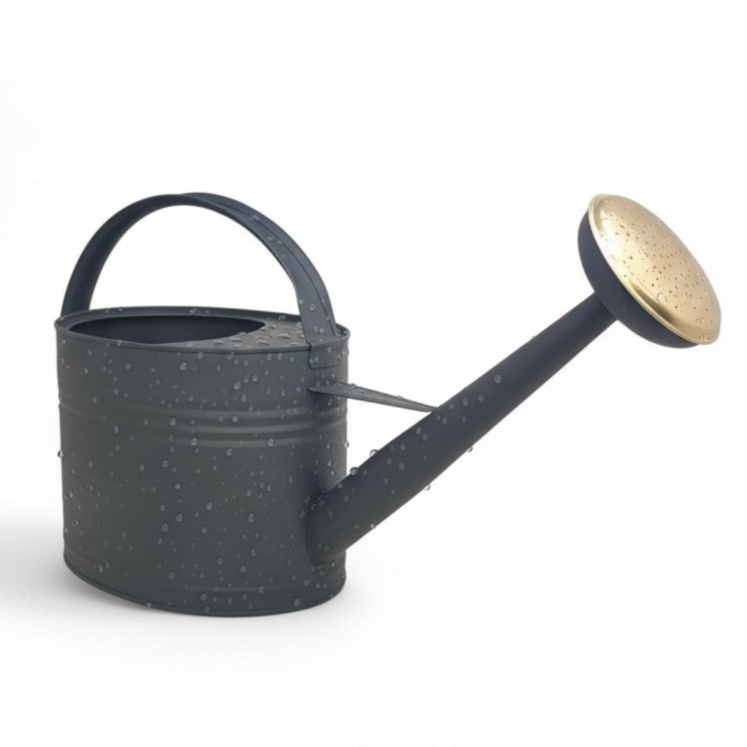 Metall Gießkanne 5L, Gießkanne, Anthrazit,LIVLIG