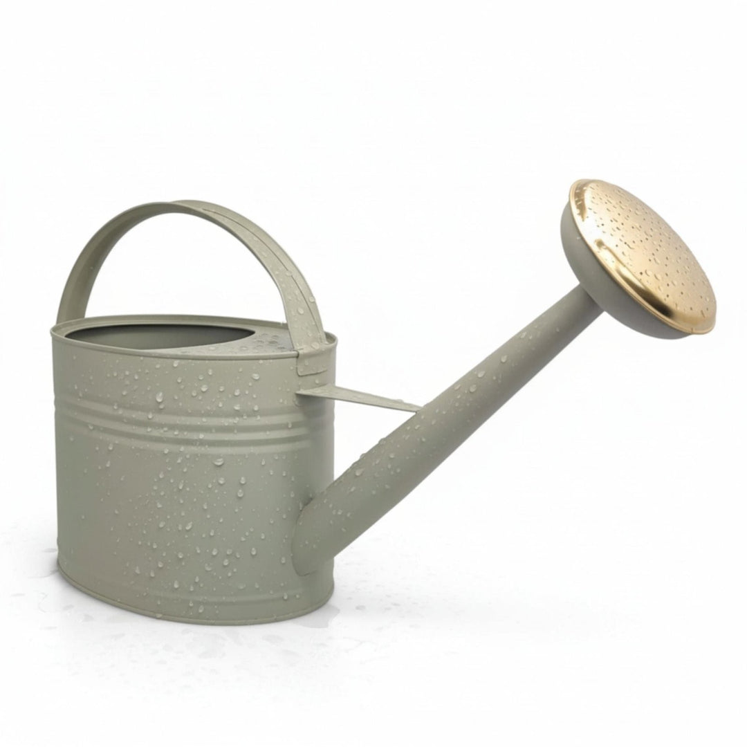 Metall Gießkanne 5L, Gießkanne, Moosgrau,LIVLIG