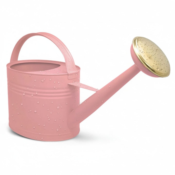 Metall Gießkanne 5L, Gießkanne, Rosa,LIVLIG