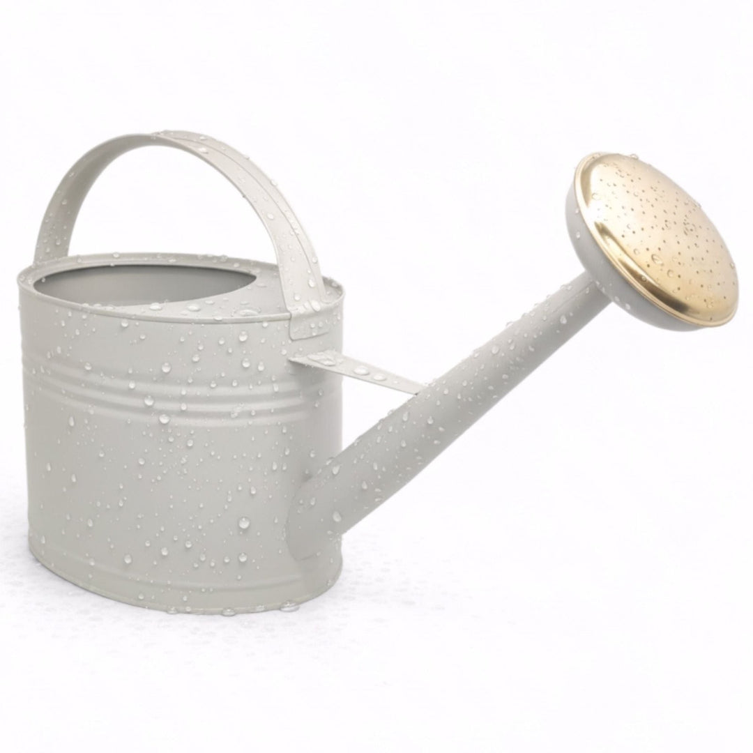 Metall Gießkanne 5L, Sale, Greige,LIVLIG
