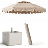 Umbrella stand with sun umbrella (200 cm)