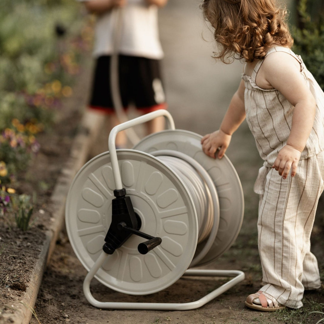 Schlauchtrommel Metall, Schlauchtrommel, Gentle Greige,LIVLIG