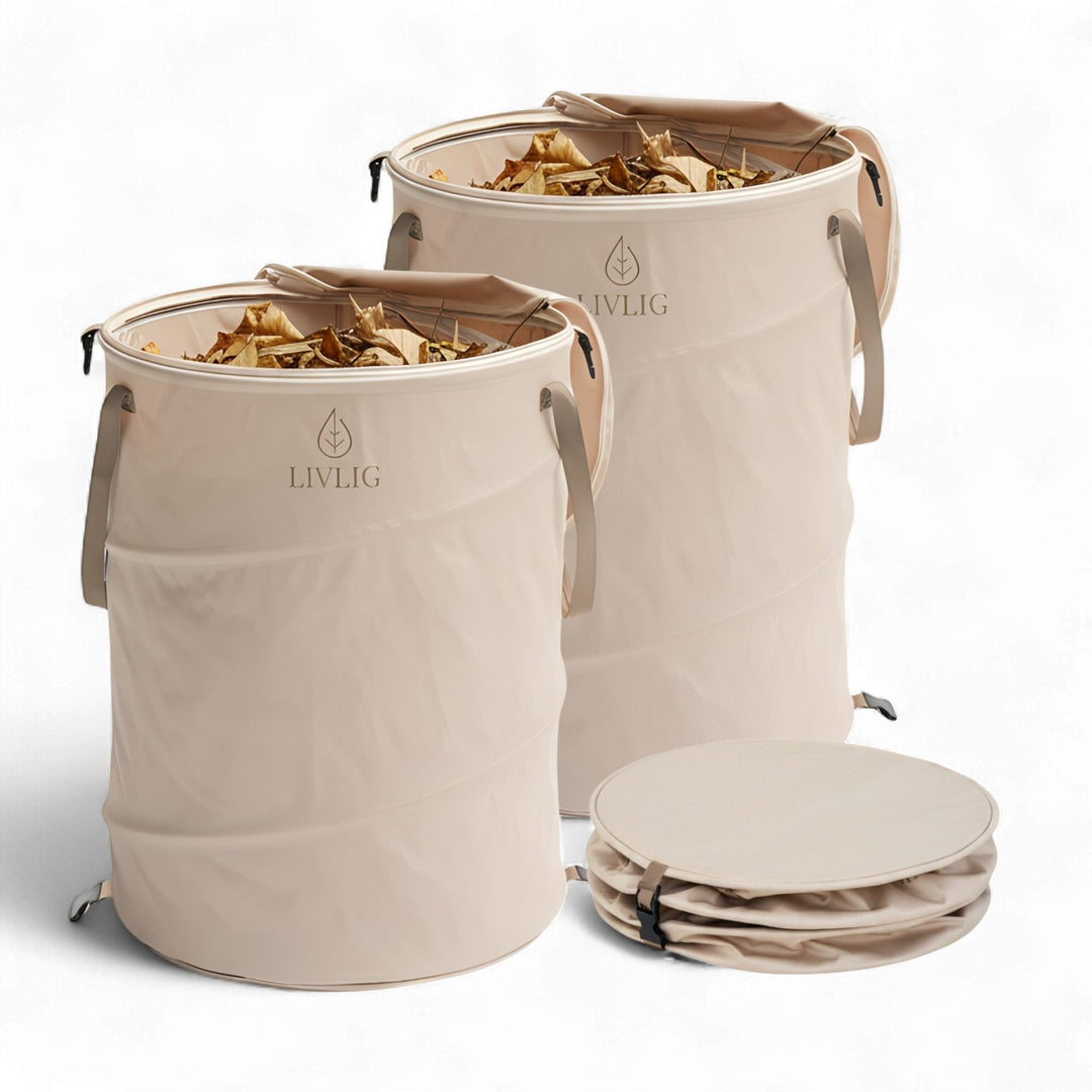 LIVLIG, Gartensack Pop Up 2er Set, gartensack, Beige